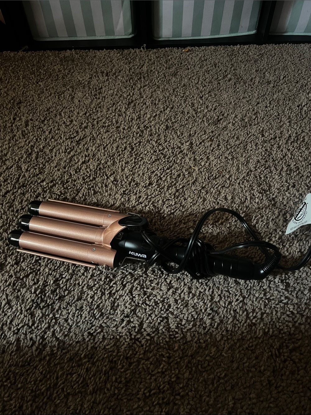 Triple Barrel Waver - Rose Gold Hair Styling Iron